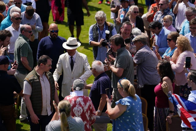 Nigel Farage out campaigning