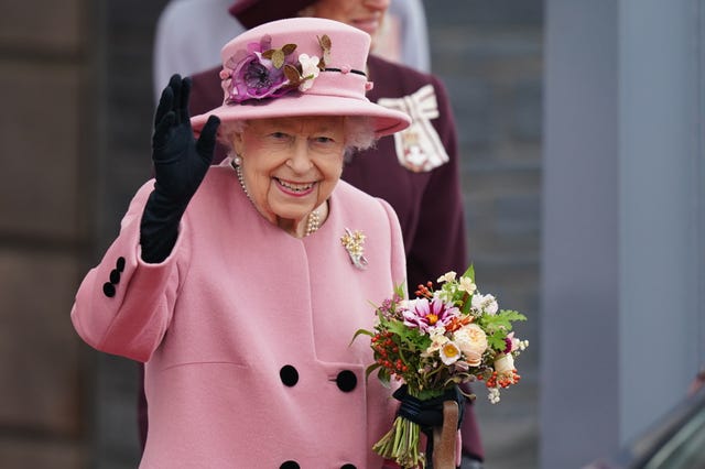The Queen after attending the opening ceremony of the sixth session of the Senedd in Cardiff