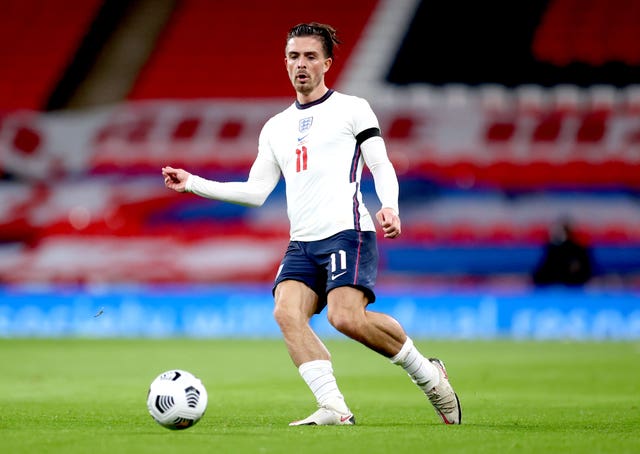 Jack Grealish made his England debut in September (Carl Recine/PA).