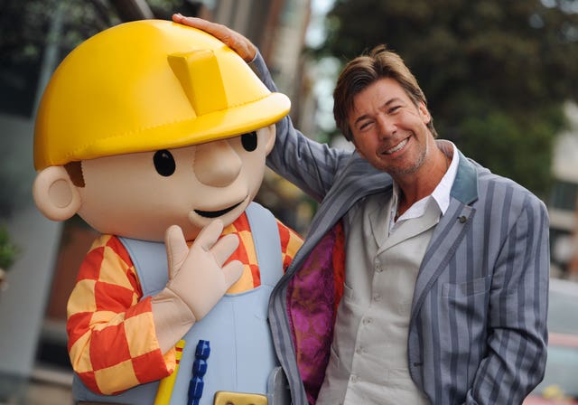 Keith Chapman with a Bob The Builder character