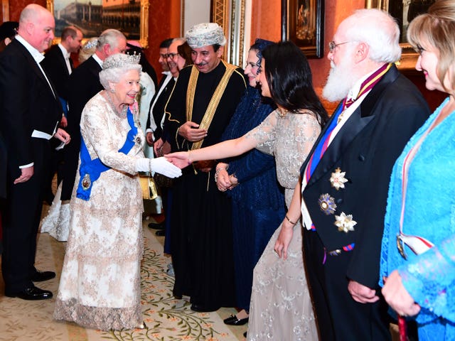 Buckingham Palace diplomatic reception