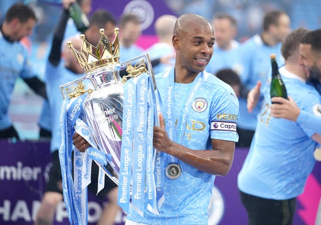The Brazilian is hoping to get his hands on the Premier League trophy for a fifth time