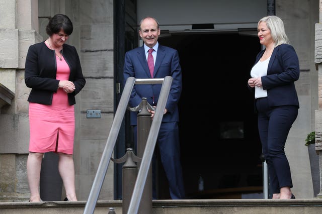 Taoiseach Micheal Martin visits Northern Ireland