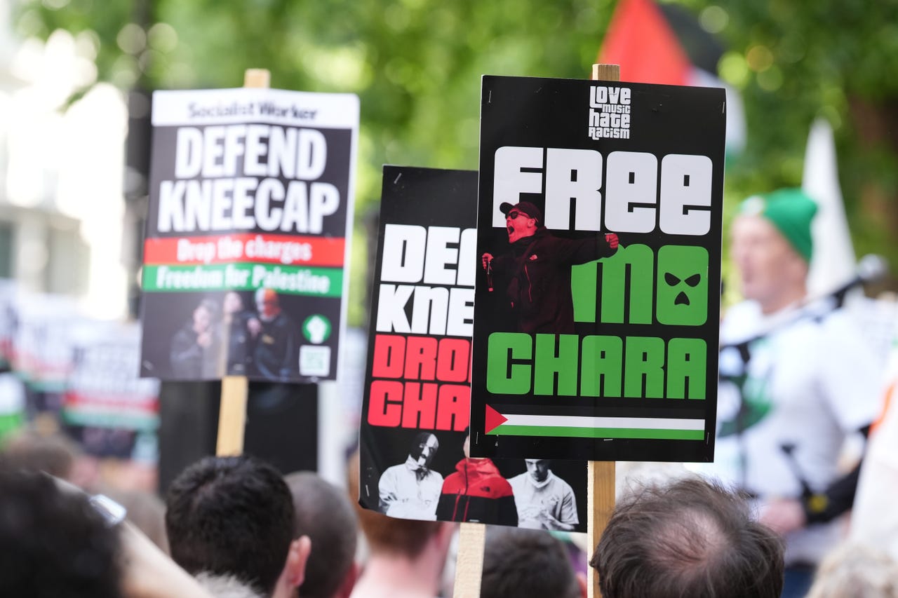 Kneecap performances ‘satirical’, says rapper ahead of Glastonbury show ...