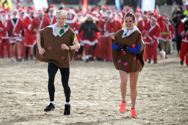 Chase the Pudding race