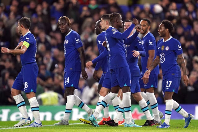 Denis Zakaria celebrates