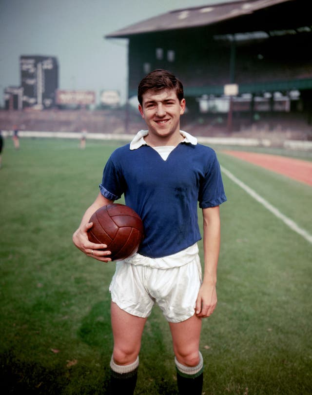 Terry Venables during his time as a Chelsea player
