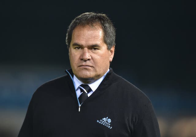 Dave Rennie has led Glasgow to the top of the PRO14 