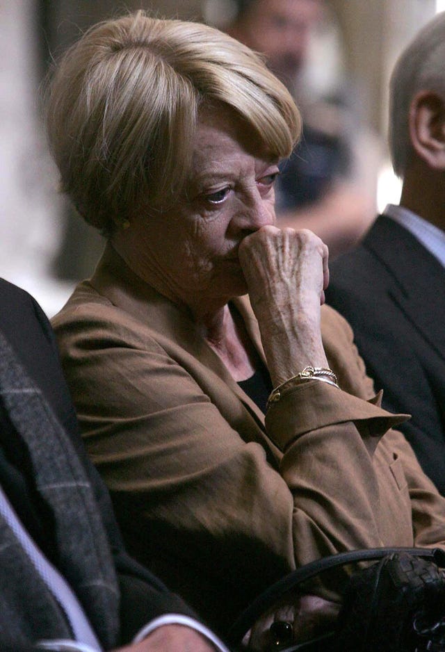 Dame Maggie Smith at Westminster Abbey