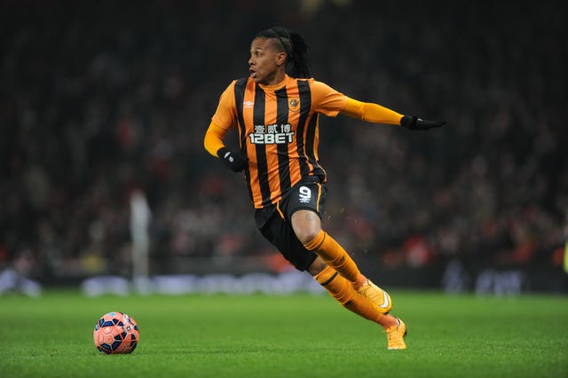 Abel Hernandez playing for Hull