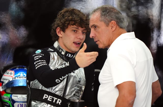 Antonelli with father Marco
