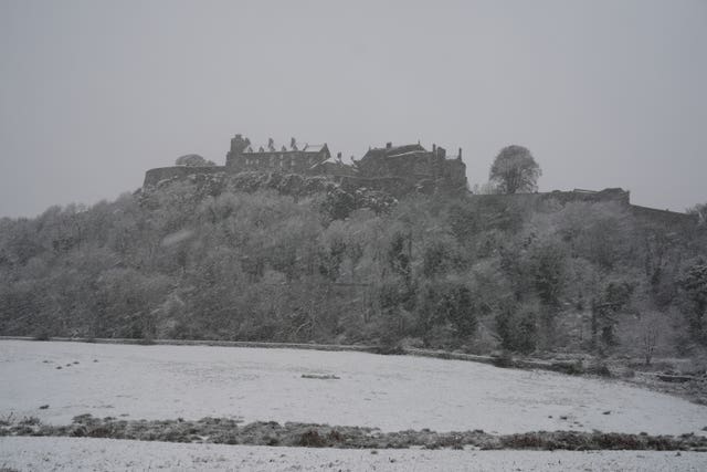 A view of Stirling Castle