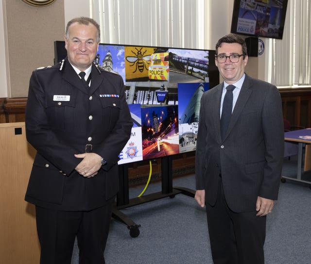 Stephen Watson and Andy Burnham