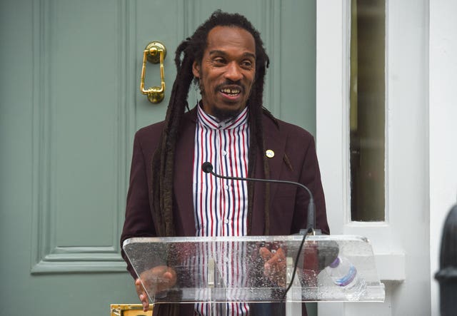 Poet Benjamin Zephaniah 