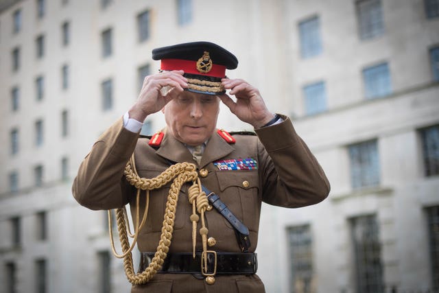 Chief of the Defence Staff, General Sir Nick Carter