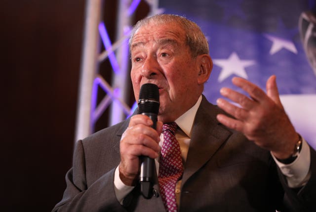 Bob Arum, pictured, is Tyson Fury's co-promoter (Isabel Infantes/PA)