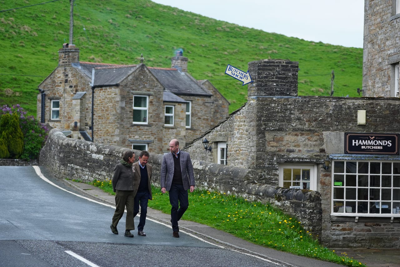 William brings cakes as hill farmers share challenges of diversifying ...