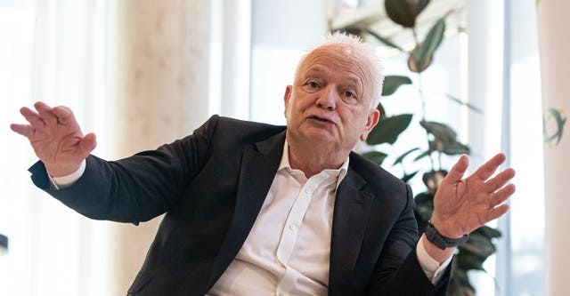 Ryanair chief executive Eddie Wilson speaks