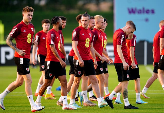 Wales Training Session and Press Conference – Al Sadd Sports Club – Friday November 18th