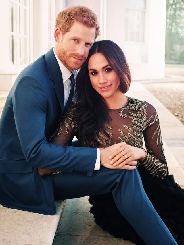 The couple will both wear wedding rings (Alexi Lubomirski/PA)