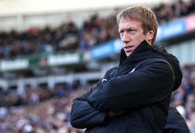 Graham Potter lost both of his parents in the last year, making this a tough time for him