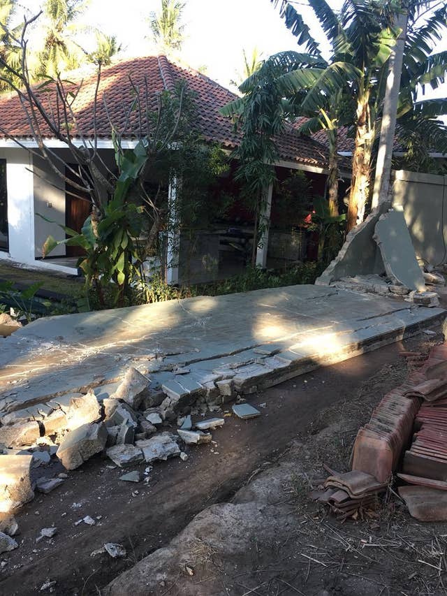 Earthquake in Indonesia