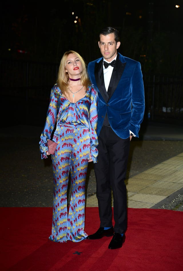 Mark Ronson and Josephine de La Baume 