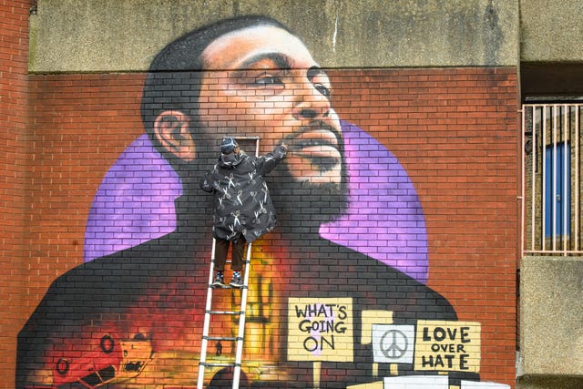 Marvin Gaye Mural 