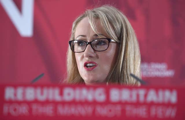 Rebecca Long-Bailey said the option of employees being given a chance to buy out the company had never been on the cards (Kirsty O'Connor/PA Wire)
