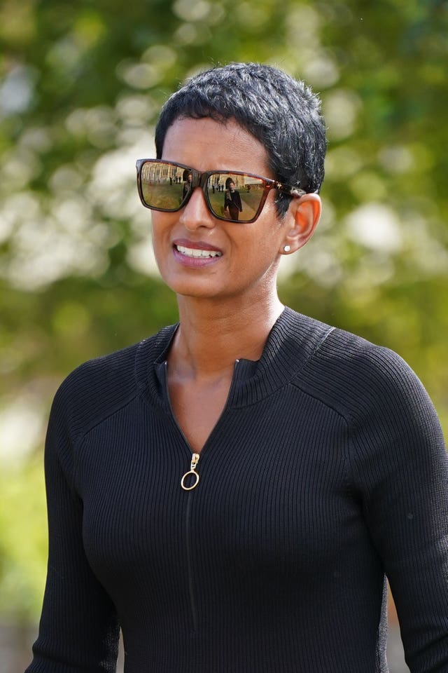 BBC presenter Naga Munchetty