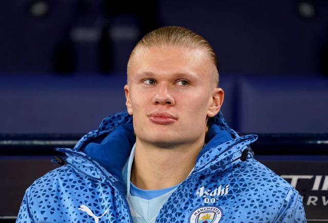 Erling Haaland, has missed Manchester City's last two matches