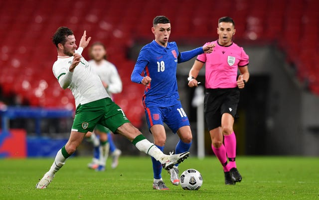Phil Foden picked up his second England cap in last week's friendly with the Republic of Ireland.