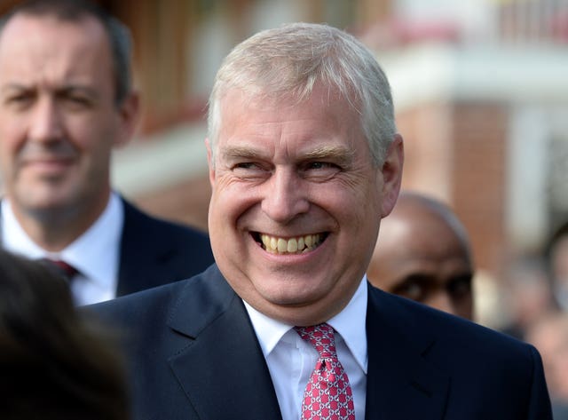 The Duke of York says there is more planning to do before a wedding date is set (Anna Gowthorpe/PA)