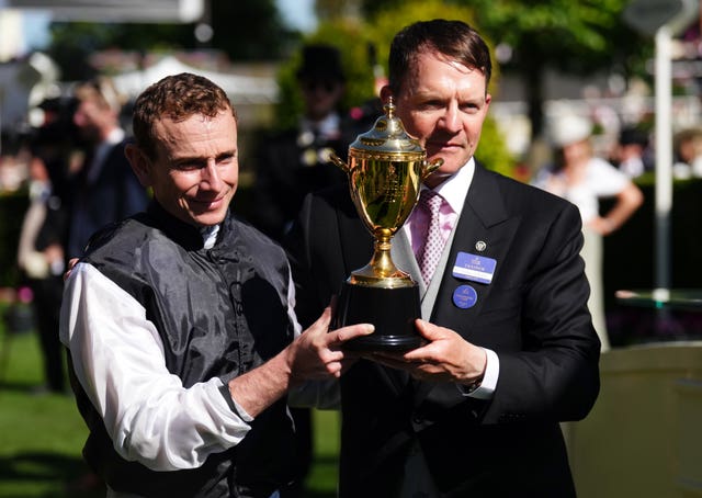 Ryan Moore with Aidan O'Brien are Gold Cup kings again