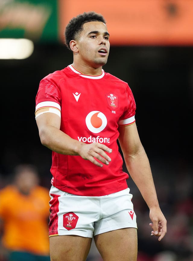 Wales’ Ben Thomas during the Autumn International match at the Principality Stadium, Cardiff