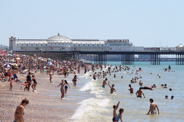 Brighton beach