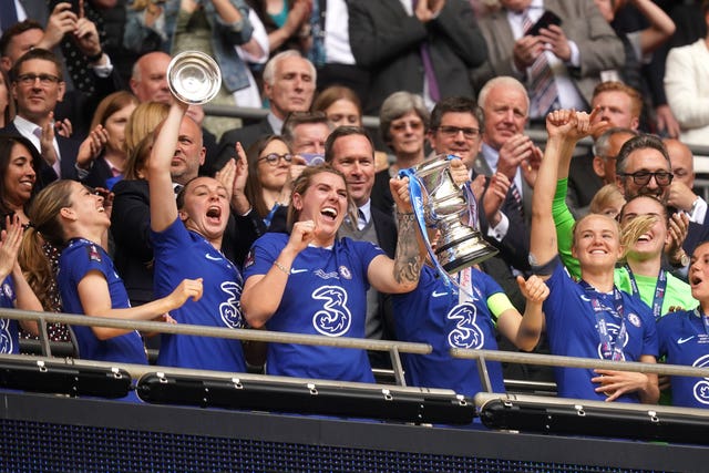 Chelsea claimed a third straight Women's FA Cup