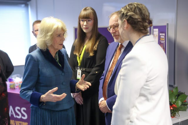 Queen Camilla visit to Cheltenham