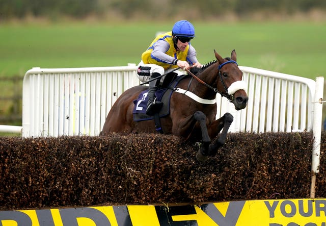 Brian Hughes in winning action for Donald McCain