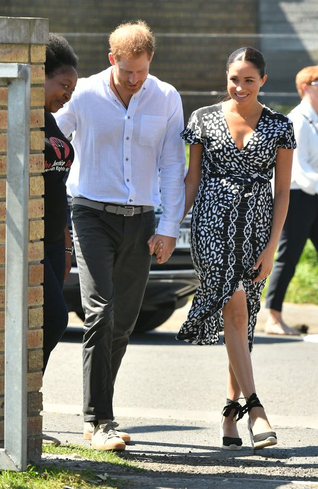 The royal tour to South Africa