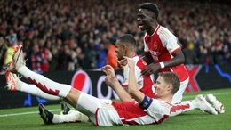 Mikel Arteta's Arsenal had a night to remember (Nigel French/PA)