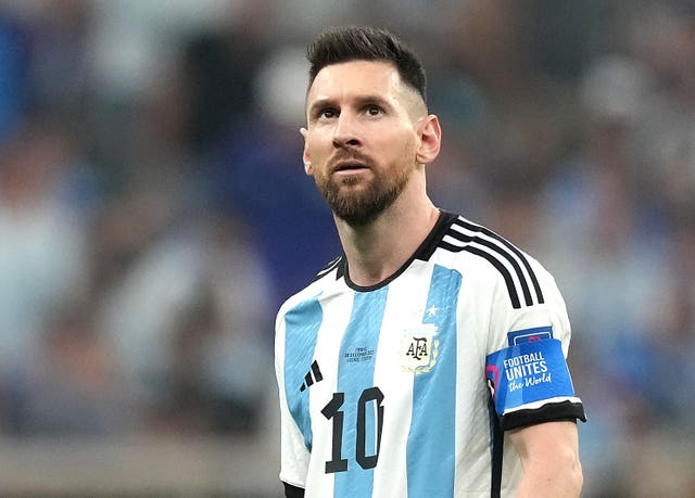 Argentina’s Lionel Messi 