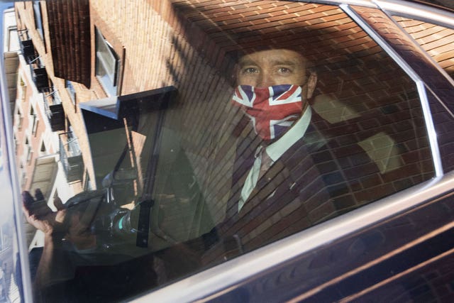 Health Secretary Matt Hancock leaving the Department of Health in London, ahead of an appearance in the House of Commons