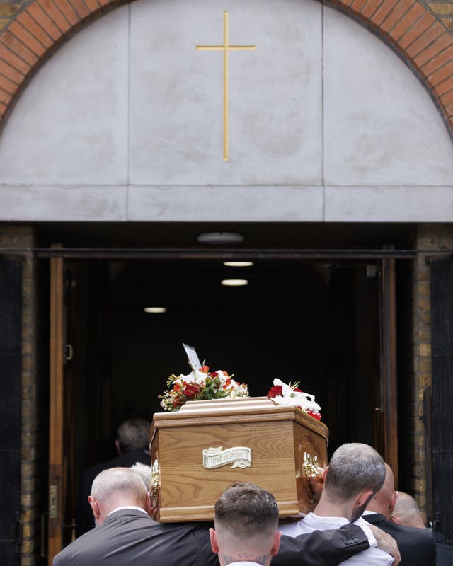 Hugh Callaghan funeral