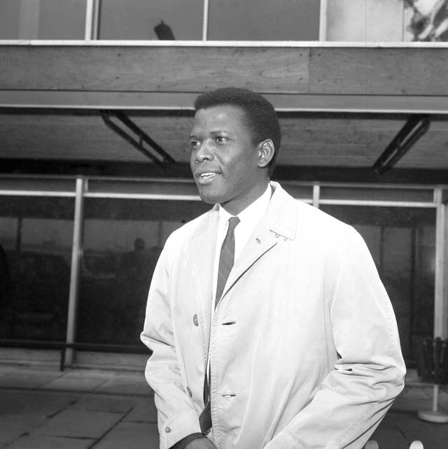 Film – Sidney Poitier and Tsai Chin – London Airport