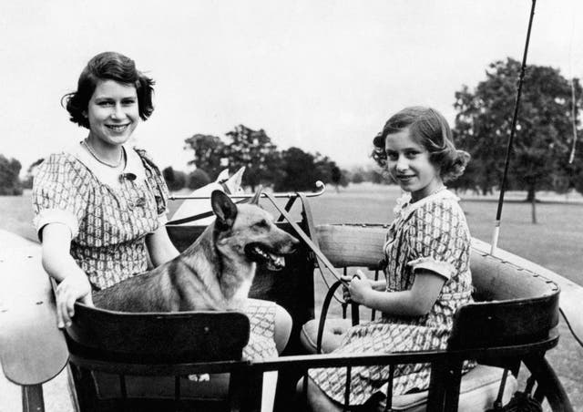 Royalty – Princess Elizabeth and Princess Margaret – Windsor