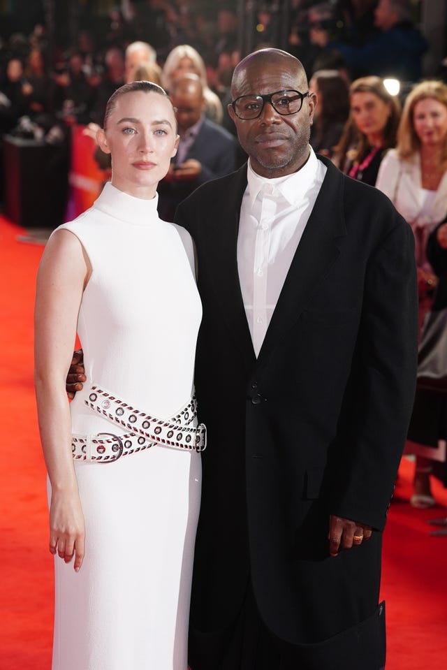 Saoirse Ronan and Sir Steve McQueen