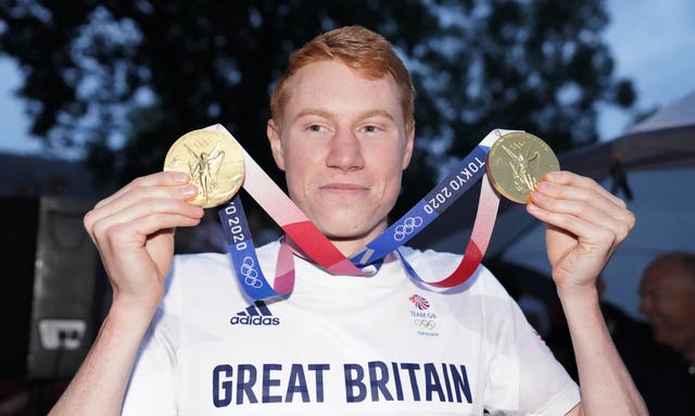Tom Dean was Britain's breakout star at Tokyo 2020 (Jonathan Brady/PA)