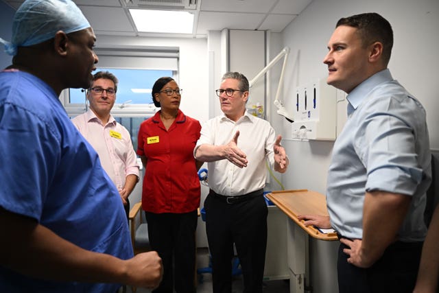 Sir Keir Starmer visit to Surrey