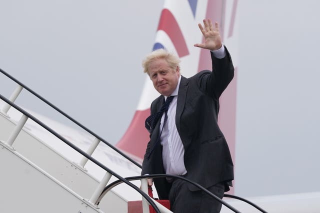 Boris Johnson visit to US